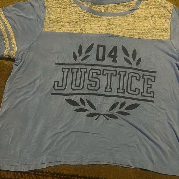 Justice Blue Graphic Tee - Picture 3 of 4
